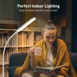 sympa LED Floor Lamp, Super Bright Dimmable LED Lamps for Living Room, Standing Lamp with Adjustable Gooseneck