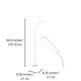 sympa LED Floor Lamp, Super Bright Dimmable LED Lamps for Living Room, Standing Lamp with Adjustable Gooseneck