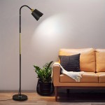 LED Reading Floor Lamp For Bedroom, 3 Color With Adjustable Flexible Gooseneck Standing Lamp, Pole Reading Lamp For Office, Living Room