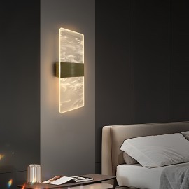 Contemporary Minimalist Acrylic Wall Lamp With Irregular Cloud And Mist Pattern, Creating A Warm Light Atmosphere, Suitable For Office, Bedroom, Hotel, Study, Corridor, Entrance, Dining Room, LED Wall Lamp