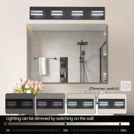 American Modern Style Simple 4 Mirror Headlights, Living Room, Bathroom, Vanity New Light Luxury Wall Lamp