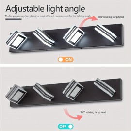 American Modern Style Simple 4 Mirror Headlights, Living Room, Bathroom, Vanity New Light Luxury Wall Lamp