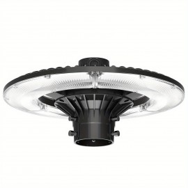 60w 3/ 4/ 5000K LED Post Top Lights Outdoor UL/ DLC Circular Area Light Fixture Exterior Garden 100-277VAC