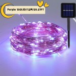 300 LED Solar-Powered Fairy Lights String - DIY Decorative Lighting for Outdoor Courtyard, Garden Fence, Christmas Tree, Halloween Party Ambiance - Waterproof, Energy-Efficient, and Durable Decorations for Any Occasion