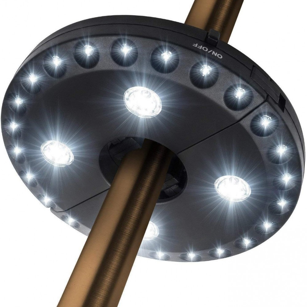 Umbrella Light 3Brightness Modes Cordless 28 LED Lights-4 x AA Battery