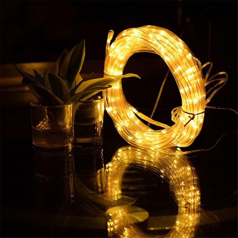 light up your garden with 22m 12m 7  led string lights waterproof tube rope garland for all occasions details 6